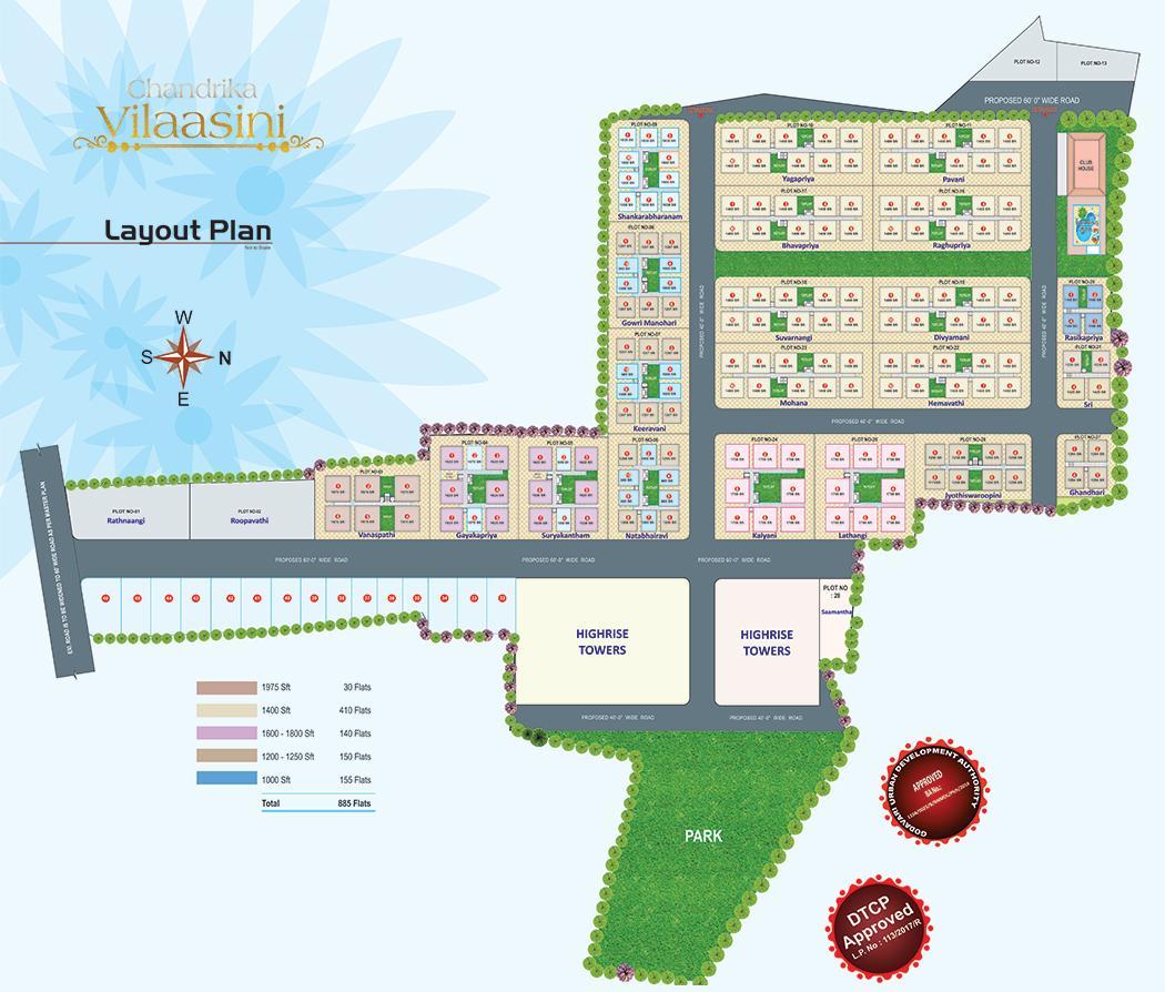 Chandrika Vilasini floor plan layout